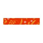 Folk flowers pattern Floral surface design Seamless pattern Flano Scarf (Mini) Front