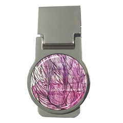 Burgundy Edit Money Clips (Round) 