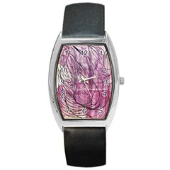 Burgundy Edit Barrel Style Metal Watch