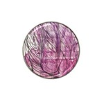 Burgundy Edit Hat Clip Ball Marker (10 pack) Front