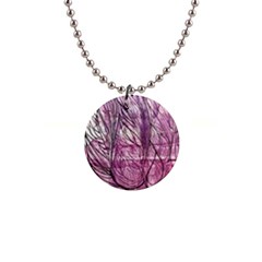 Burgundy Edit 1  Button Necklace