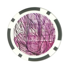 Burgundy Edit Poker Chip Card Guard (10 pack)