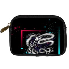 Snakeart Digital Camera Leather Case by Sparkle