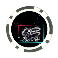 Snakeart Poker Chip Card Guard (10 Pack) by Sparkle