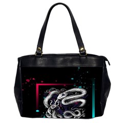 Snakeart Oversize Office Handbag (2 Sides) by Sparkle