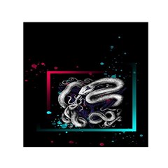 Snakeart Small Satin Scarf (square) by Sparkle