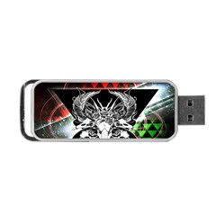 Skullart Portable Usb Flash (two Sides) by Sparkle