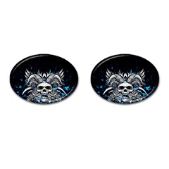 Skullart Cufflinks (oval) by Sparkle