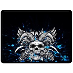 Skullart Double Sided Fleece Blanket (large)  by Sparkle