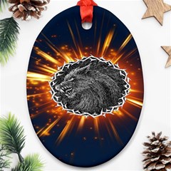 Beast Ornament (Oval)