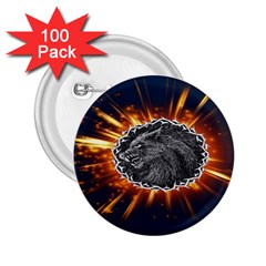 Beast 2.25  Buttons (100 pack) 