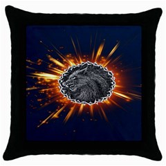 Beast Throw Pillow Case (Black)