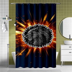 Beast Shower Curtain 48  x 72  (Small) 