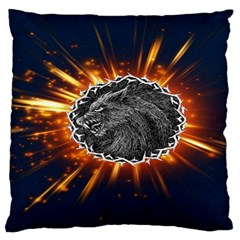 Beast Large Cushion Case (One Side)