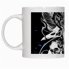 Skullart White Mugs by Sparkle