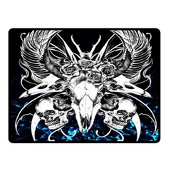 Skullart Fleece Blanket (small) by Sparkle