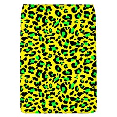 Yellow And Green, Neon Leopard Spots Pattern Removable Flap Cover (l) by Casemiro