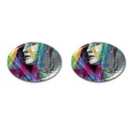 Rex Cufflinks (Oval) Front(Pair)