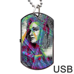 Rex Dog Tag Usb Flash (one Side) by MRNStudios