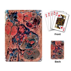 Abstract Marbling Playing Cards Single Design (rectangle) by kaleidomarblingart