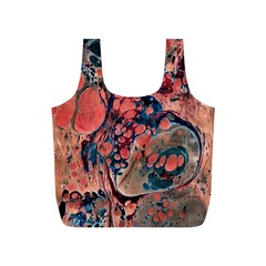 Abstract Marbling Full Print Recycle Bag (s) by kaleidomarblingart