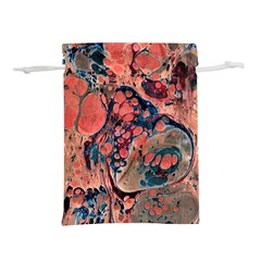 Abstract Marbling Lightweight Drawstring Pouch (s) by kaleidomarblingart