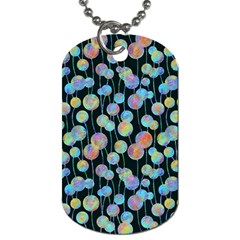 Multi-colored Circles Dog Tag (Two Sides)