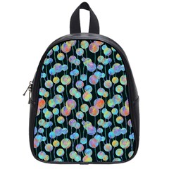 Multi-colored Circles School Bag (small) by SychEva