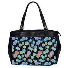 Multi-colored Circles Oversize Office Handbag (2 Sides) by SychEva