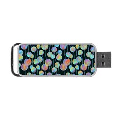 Multi-colored Circles Portable Usb Flash (one Side) by SychEva