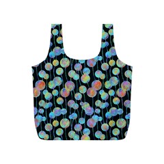 Multi-colored Circles Full Print Recycle Bag (s) by SychEva