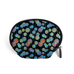 Multi-colored Circles Accessory Pouch (Small)