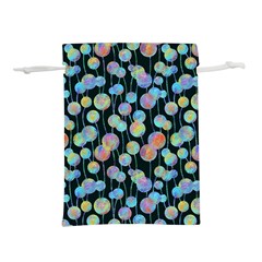 Multi-colored Circles Lightweight Drawstring Pouch (s) by SychEva