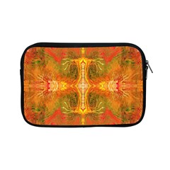 Red Flames Apple Ipad Mini Zipper Cases by kaleidomarblingart