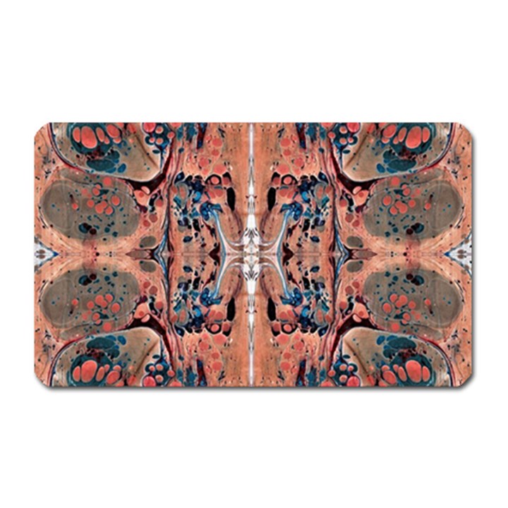 Abstract marbling art Magnet (Rectangular)