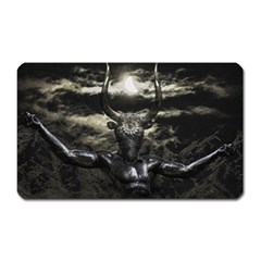 Creepy Mythological Artwork Collage Magnet (rectangular)