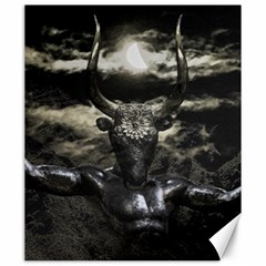 Creepy Mythological Artwork Collage Canvas 20  X 24  by dflcprintsclothing