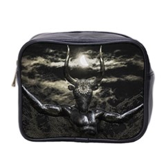 Creepy Mythological Artwork Collage Mini Toiletries Bag (two Sides)