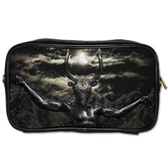 Creepy Mythological Artwork Collage Toiletries Bag (one Side)