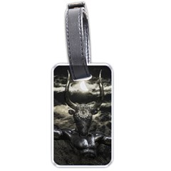 Creepy Mythological Artwork Collage Luggage Tag (one Side) by dflcprintsclothing