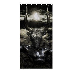 Creepy Mythological Artwork Collage Shower Curtain 36  X 72  (stall)  by dflcprintsclothing