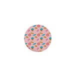 Funny Sweets With Teeth 1  Mini Buttons Front