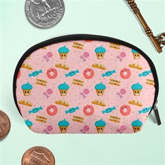 Funny Sweets With Teeth Accessory Pouch (large) by SychEva