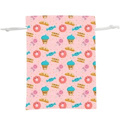 Funny Sweets With Teeth  Lightweight Drawstring Pouch (xl) by SychEva