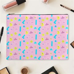 Arcade Dreams Pink Cosmetic Bag (xl) by thePastelAbomination