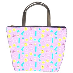 Arcade Dreams Lilac Bucket Bag by thePastelAbomination