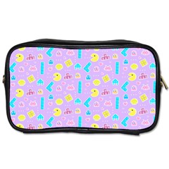 Arcade Dreams Lilac Toiletries Bag (two Sides) by thePastelAbomination