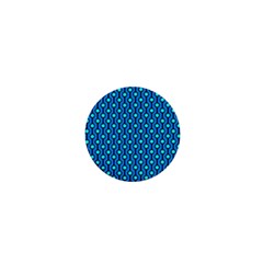 Blue Circles On A Dark Blue Background 1  Mini Buttons by SychEva