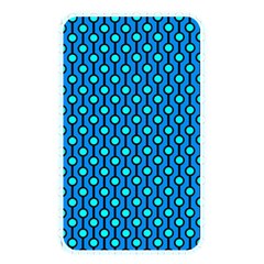 Blue Circles On A Dark Blue Background Memory Card Reader (rectangular) by SychEva