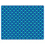 Blue Circles On A Dark Blue Background Double Sided Flano Blanket (Medium)  60 x50  Blanket Front